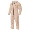 thumbnail image 4 of Men Hooded Long Sleeve Jumpsuit Full Zip Coverall with Multi Pockets for Workwear, 4 of 5