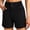 Black, variant on Hurxie Women's 5" Hiking Golf Shorts with Pockets High Waist Stretch Cargo Short Shorts for Women Casual Summer Army Green,XL
