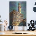 thumbnail image 6 of Luxe Metal Art 'Florence Italy Palazzo Vecchio' by Pedro Gavidia, Metal Wall Art, 12"x16", 6 of 9