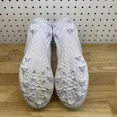 thumbnail image 4 of Sizes 7-16 N I-K-E Jo r-dan 1 Mid TD Football Cleats White Grey Fog FJ6805-101 NEW, 4 of 6