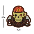 thumbnail image 3 of Parche de velcro para insignia de fitness, adhesivo táctico de goma a rayas de PVC, emblema militar para equipo de exterior, 3 of 5