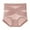 Red, variant on MEICHEN Cotton High Waisted Full Coverage Underwear for Women Solid Seamless Panties Shapewear Butt Lift Tummy Control Lingerie