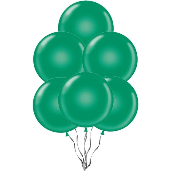 PMU 24 Inch Balloons PartyTex Premium Emerald Green Pkg/5