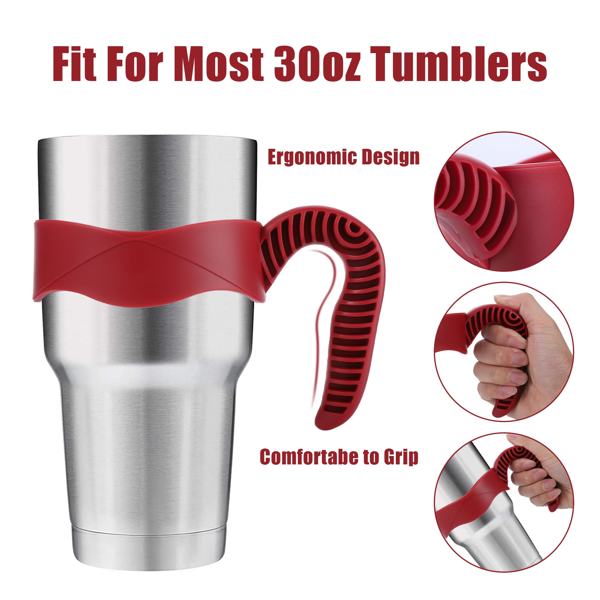 Tumblers Handles Holder Handle Tumbler Cup Holder For-Ozark Trail 20-Ounce  For-Yeti 20 Oz Sic Cup Handle Mug Tumbler Cup Handles