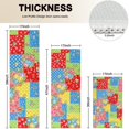thumbnail image 4 of Pioneer Flower Floral Print Pattern Kitchen Rugs Sets Of 3,Kitchen Runner Rugs Non Skid Washable,Decorative Kitchen Floor Mats for Kitchen,Sink,Laundry,17X30 Inch + 17X47 Inch + 17X59 Inch, 4 of 6