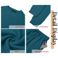 thumbnail image 6 of Fantaslook Womens Pajamas Sets Long Sleeve Top and Pant with Pockets Lounge Wear Set Oufits, 6 of 12