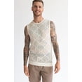 thumbnail image 2 of Ragstock Diamond Crochet Sweater Vest, 2 of 4