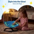 thumbnail image 4 of Shininglove Glow-in-the-Dark Elephant Spinning Chair for Kids - Sensory Sit & Spin Swivel Seat for Balance & Coordination, Ages 3+, 4 of 9