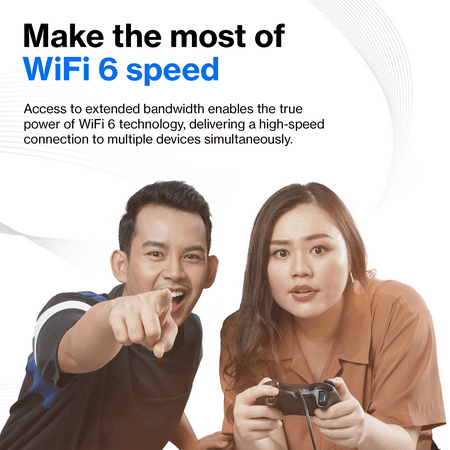 Linksys - Dual-Band AX1800 WiFi 6 Router