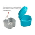 thumbnail image 6 of Happydeer 1PCS Denture Bath Case Cup Box Holder Storage Soak Container with Strainer Basket for Travel Cleaning, 6 of 8