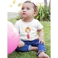 thumbnail image 2 of Girl Wearing Red Pajamas T-Shirt Infant -Image by Shutterstock,  12 Months, 2 of 4