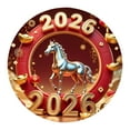 thumbnail image 3 of Imán para nevera con el Año del Caballo, acrílico plano 2D, decorativo para aires acondicionados Estilo B, 3 of 9