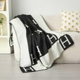 thumbnail image 6 of h Blanket Throw Blanket Soft Warm Portable Plaid Fleece Throw Blanket Shawl Decorative Sofa Blanket Womens Sofa Bed Blanket (Pink), 6 of 7