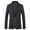 Black, variant on IROINNID Men's Blazer V-Neck Notch Lapel Long Sleeve Solid Color Casual Fine Check Woolen Slim And Handsome Suit Top