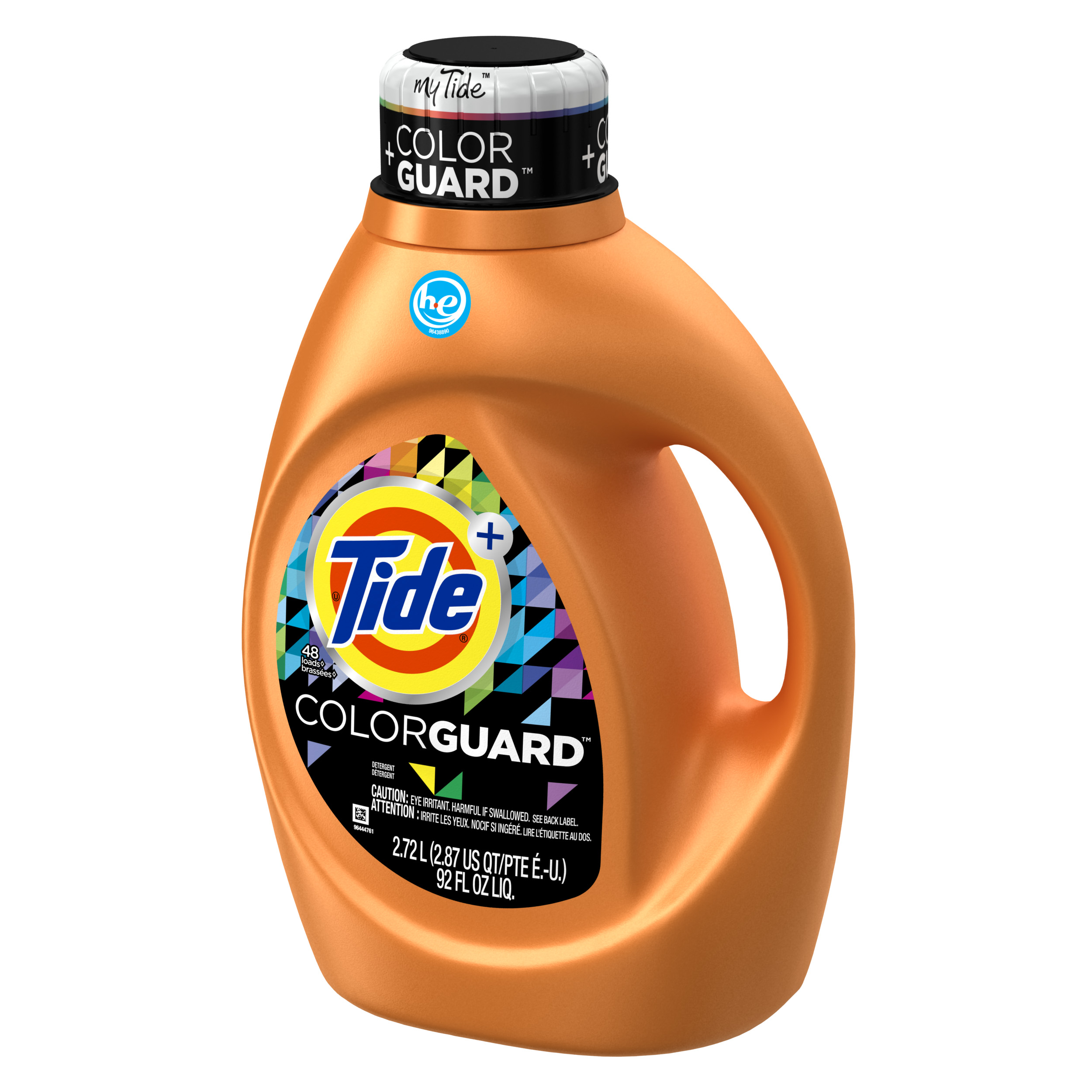Tide ColorGuard HE Turbo Clean Liquid Laundry Detergent, 92 oz, 48 loads - image 5 of 13