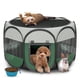 thumbnail image 1 of Corral para Perros de Interior para Cachorros y Gatos, Mascota Pequeña, Corral Emergente para Exteriores, Carpa, Jaulas, 29" Corral Transpirable, Longitud para Mascotas de hasta 10 Lb, 1 of 9