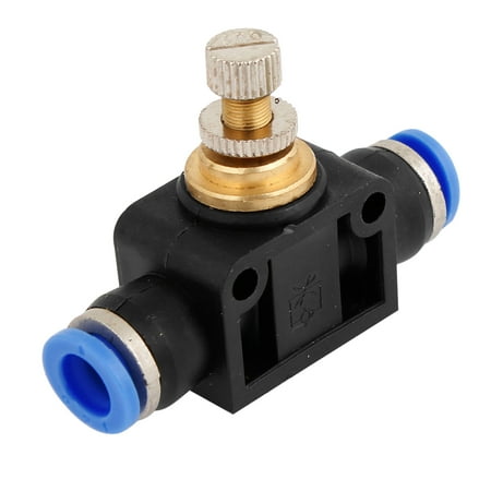 - Unique Bargains 8mmx8mm Tubing Connecter T-shaped Air Pneumatic Speed Controller