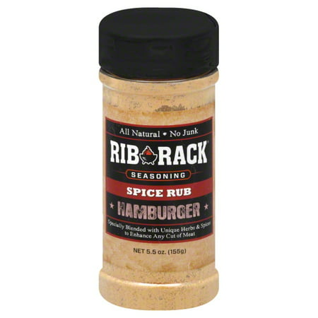 Rib Rack Spice Rub Seasoning, Hamburger