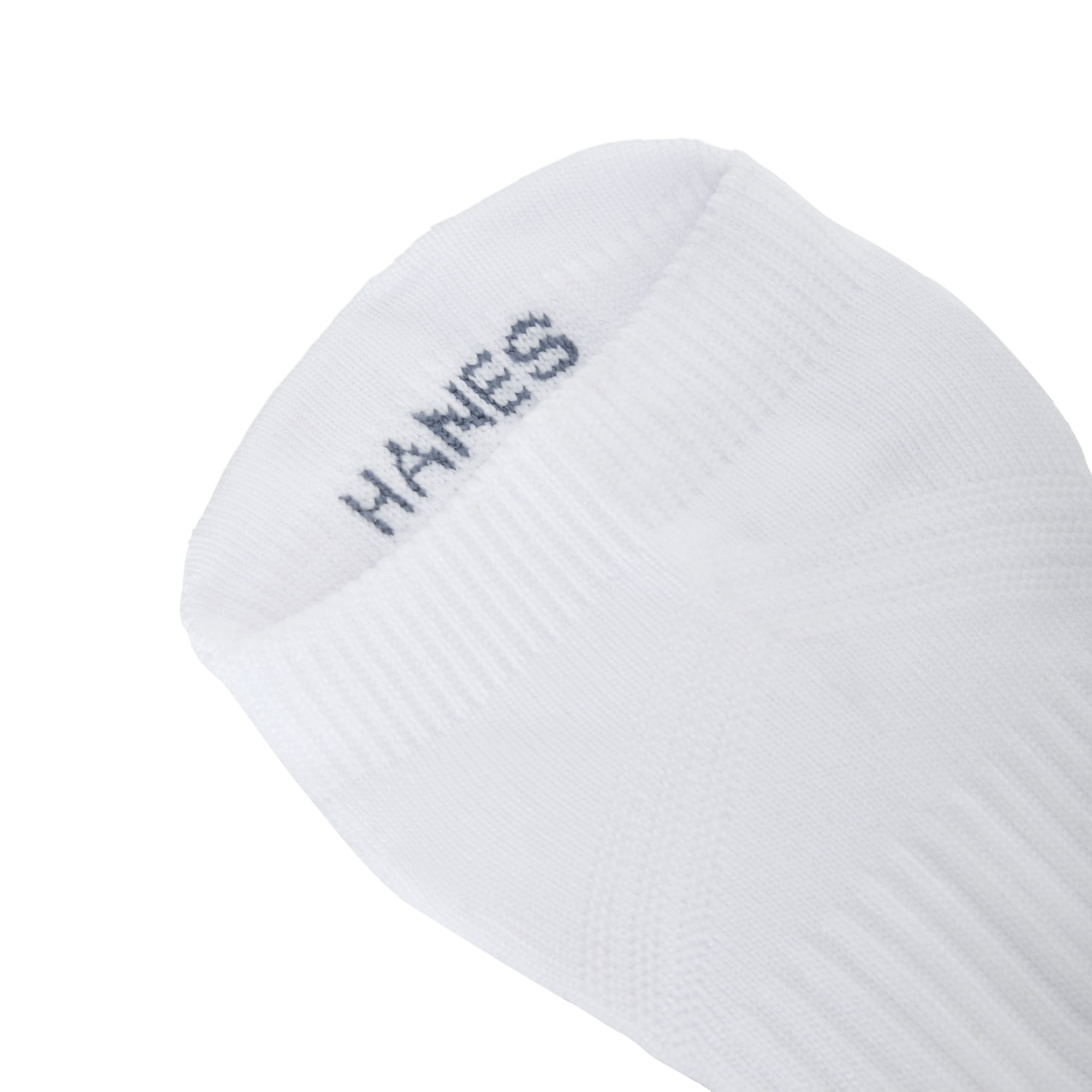Hanes Womens No-Show Tab Socks, 3 Pairs, Moves Impact Zone Athletic Socks for Women