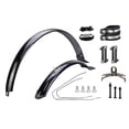 thumbnail image 2 of Guardabarros de bicicleta de montaña para neumáticos de 24 pulgadas protección de ruedas guardabarros de bicicleta Soporte negro con abrazadera, 2 of 8