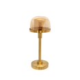 thumbnail image 1 of Sagebrook Home Glass 25" Dome Table Lamp, Gold Kd, 1 of 1