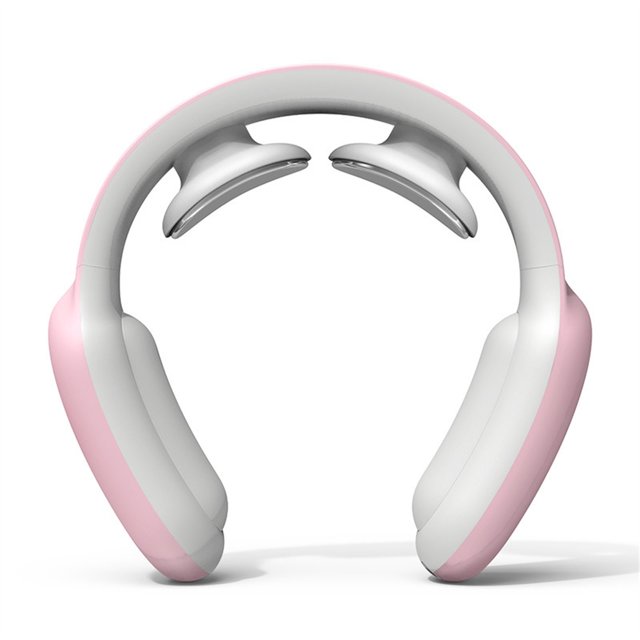 Xihbxyly Dispositivo Inteligente de Calentamiento de Cuello, Terapia de Calor y Vibración Ajustable, Diseño Ergonómico y Cómodo, Alivio Del Estrés Multifuncional, Portátil para Uso En Casa o En La Of