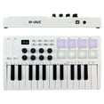 thumbnail image 2 of M-VAVE 25-Key MIDI Control Keyboard Mini Portable USB Keyboard MIDI Controller with 25 Velocity Sensitive Keys 8 RGB Backlit Pads 8 Knobs, 2 of 7