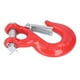 thumbnail image 4 of Gancho de seguridad con horquilla de 3/8 pulgadas, acero, capacidad límite de 18000 libras, antioxidante para elevación de rescate en puerto todoterreno, rojo, 4 of 8