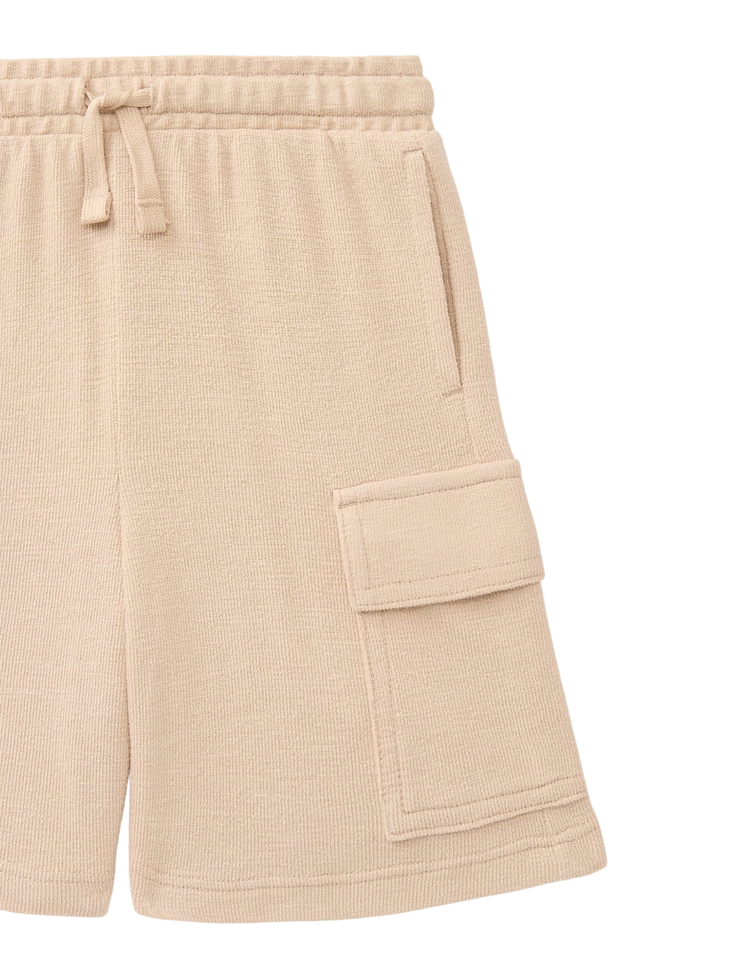 Wonder Nation Little Boys Knit Cargo Shorts, Sizes 4-10