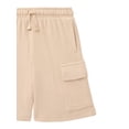 thumbnail image 3 of Wonder Nation Little Boys Knit Cargo Shorts, Sizes 4-10, 3 of 3
