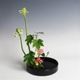 thumbnail image 4 of Plato de cerámica for macetas con base antigoteo for arreglos florales Kenzan, ideal for jardín, interior y exterior., 4 of 5