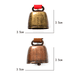 thumbnail image 2 of Para collares de perro con ruido de seguimiento Color de campana de vaca de campo con correa de nailon suministros de Collar para mascotas Adepaton Correas y Collares para Perros, 2 of 5