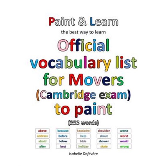 Pre-Owned Official Vocabulary List for Movers (Cambridge Exam) to Paint