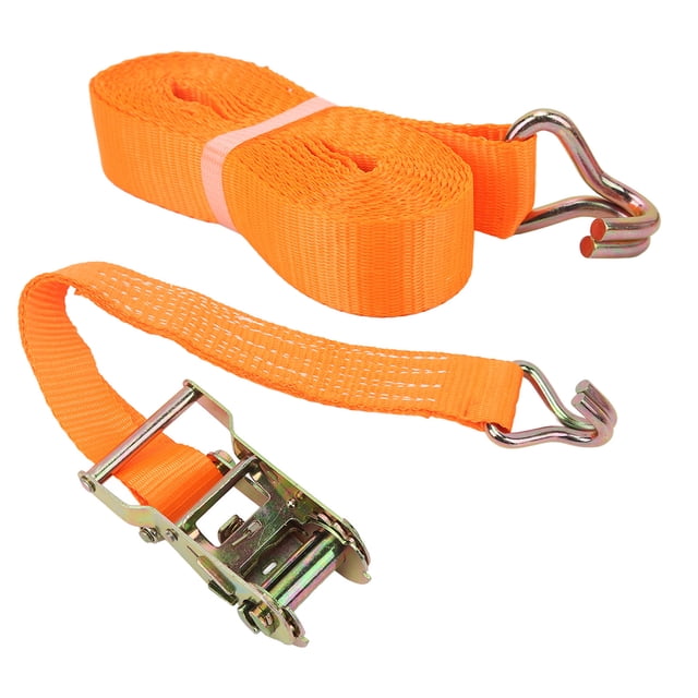 Ratchet Strap, Tie Down Strap 20ft Long For Truck For Trailer For Car