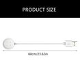 thumbnail image 3 of 60cm Watch Charging Cable Watch Accessories Charging Cable for DW89 Protable USB Charging Cord Cable, 3 of 9