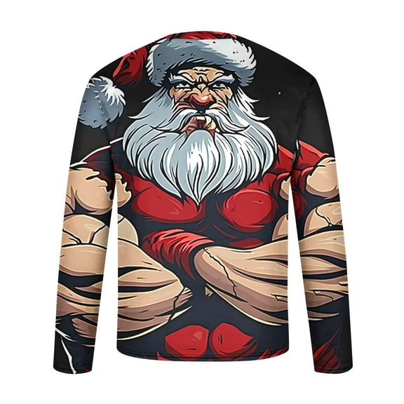 WXLWZYWL Ugly Christmas Sweater Light Up Funny Party Pullover Men Holiday Knit Pullover Matching Ugly Christmas Sweater Sweatshirts
