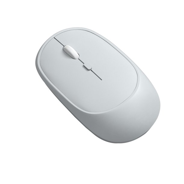 Bluetooth Mouse（Bluetooth 5.0+USB）2.4G Noiseless Wireless Mouse With