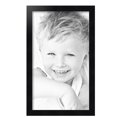 thumbnail image 2 of ArtToFrames 13" x 22" Black Stain Picture Frame, 13x22 inch Black Wood Poster Frame (WOM-4088), Pack, 2 of 8