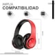 thumbnail image 4 of Audífonos Inalámbricos Luminoso Led Bluetooth Diadema Gamer Con Microfono  sonido estéreo, plegable, Recargable Compatible con Celular, TV y PC, 4 of 4
