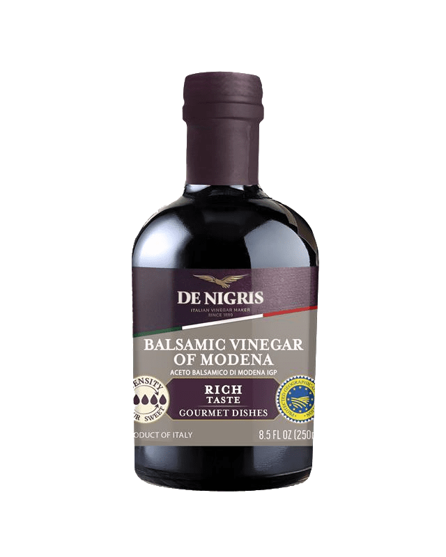 De Nigris Rich Flavor Balsamic Vinegar of Modena PGI, 8.5 oz