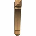 thumbnail image 2 of Ekena Millwork 6"W x 32"D x 36"H Thorton Craftsman Rough Sawn Bracket, Western Red Cedar, 2 of 13