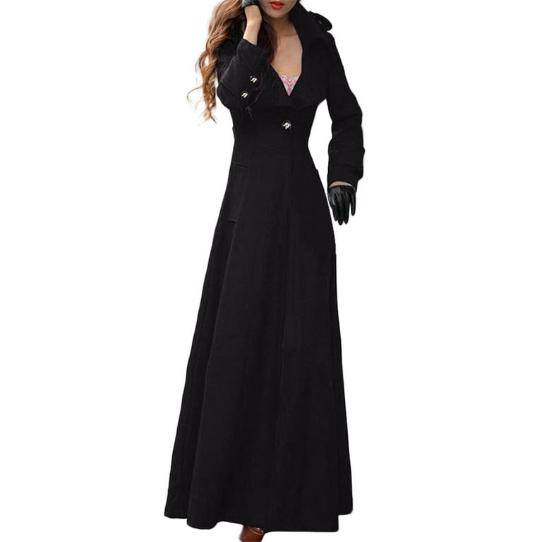 Women's long dress coats sale cheap