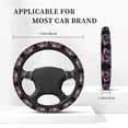 thumbnail image 4 of Lsque Chucky Pattern Elastic Stretch Steering Wheel Cover,Universal 15 inch, Microfiber Breathable Ice Silk, Anti-Slip, Odorless, Easy Carry, 4 of 7