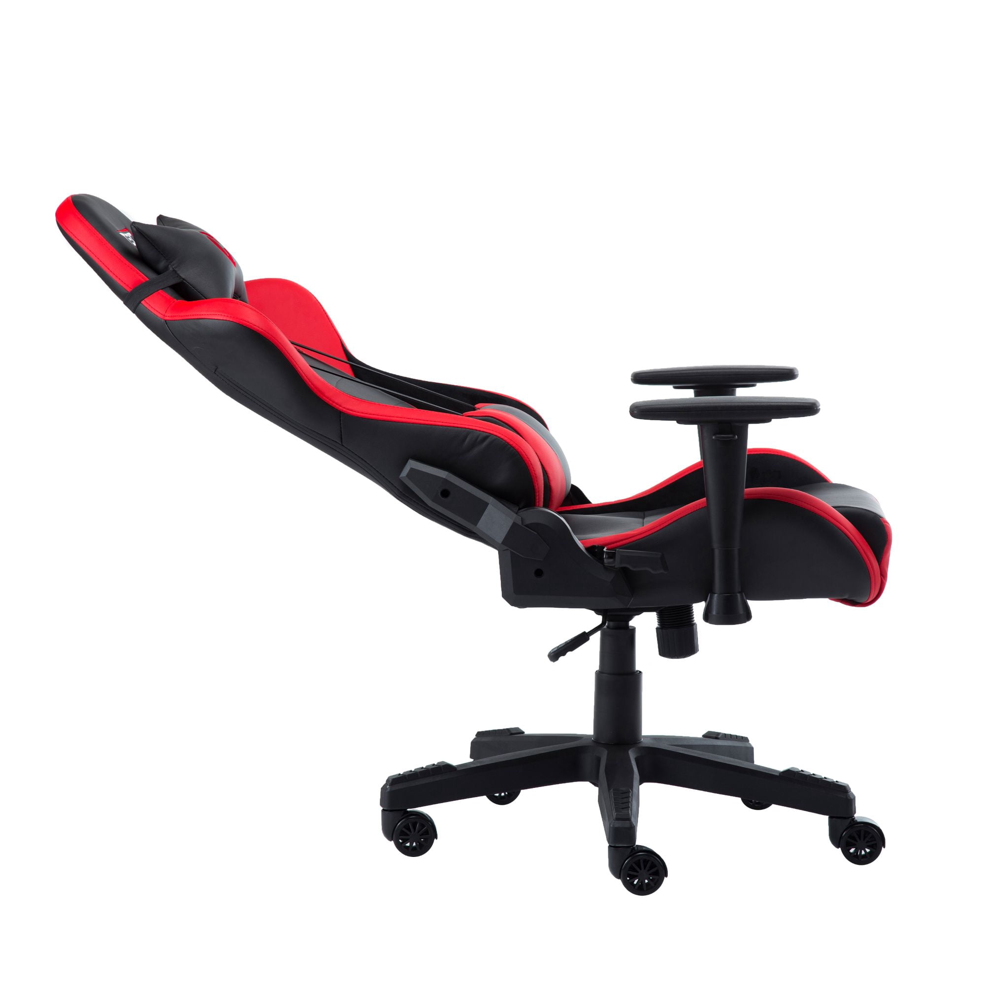 Techni Office Solutions 53" Vibrant Black and Red Unique Techni Sports TS-90 Comfortable Gaming