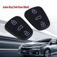 thumbnail image 4 of MasteelfCA 2pcs Practical Car Key Shell 3 Buttons Folding Remote Auto Key Fob Case for Hyundai I10 I20 I30 (Black), 4 of 4
