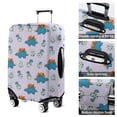 thumbnail image 5 of Lavender Dinosaurs Hatching Eggs Luggage Cover Fashion Suitcase Cover Baggage Covers Fit 25-28 Inch Luggage (Go Travel), 5 of 5