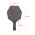 thumbnail image 1 of Table Tennis Racket Wooden Hexagonal Handmade Blade 5 Layers Table Tennis 5 Ply for Game Indoor Training Horizontal shot, 1 of 9