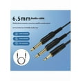 thumbnail image 3 of 6.35mm Audio Cable 6.5/3.5mm Male For Guitar Amp Mixer With Noise Reduction And High Fidelity Signal Transmission, 3 of 10