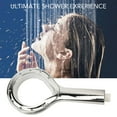 thumbnail image 4 of Cabezal De Ducha De Mano Con Rociador Eléctrico De Alta Presión, Salida De Agua Grande Hueca Para El Baño Del Hogar, Diseño Ergonómico Que Se Adapta Perfectamente A La Palma,, 4 of 7