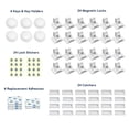 thumbnail image 3 of Baby Proof Me Magnetic Child Safety Cabinet Locks for Baby Proofing, 24 Locks and 6 Keys, 3 of 7
